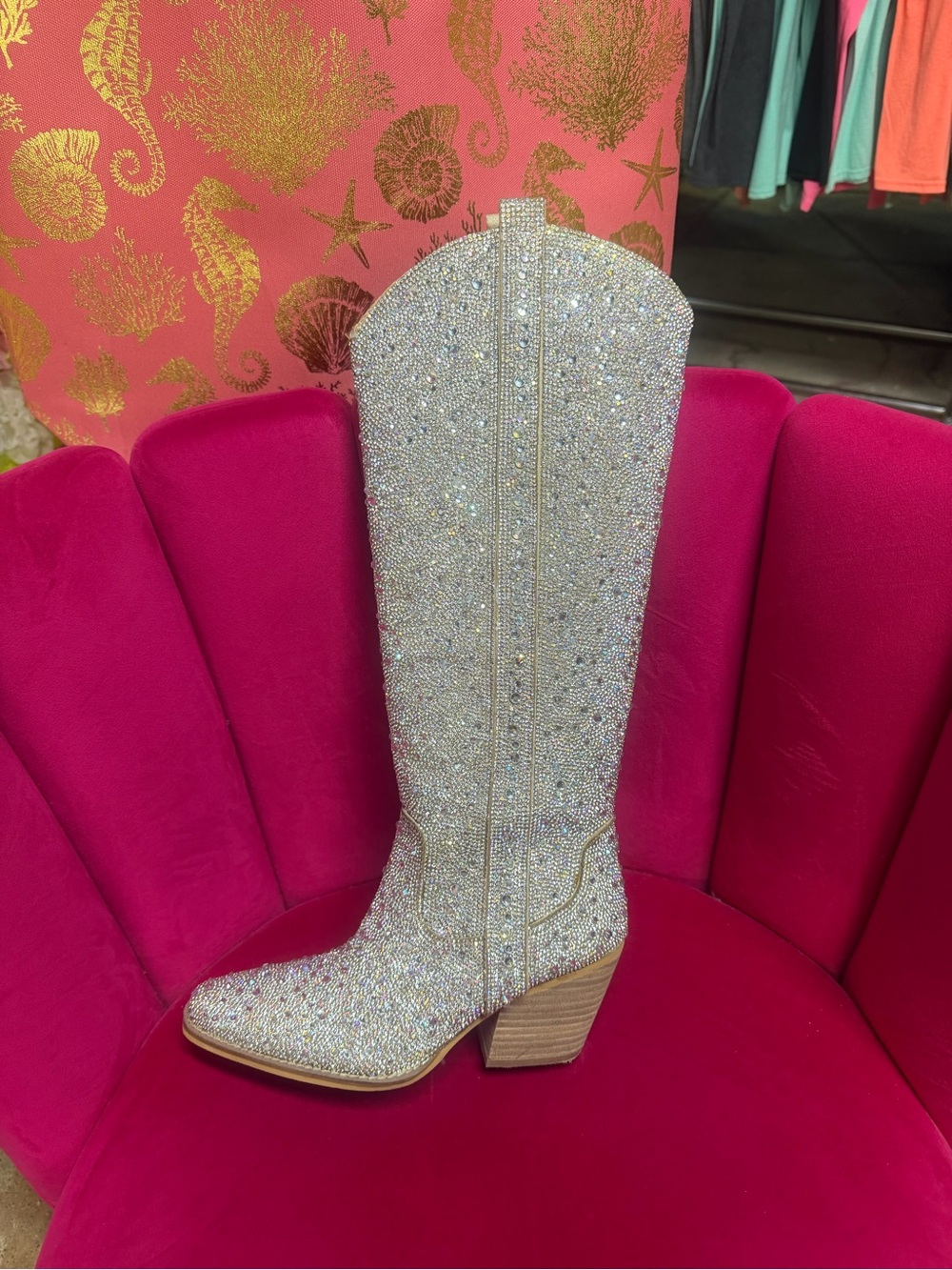Blinged Boots